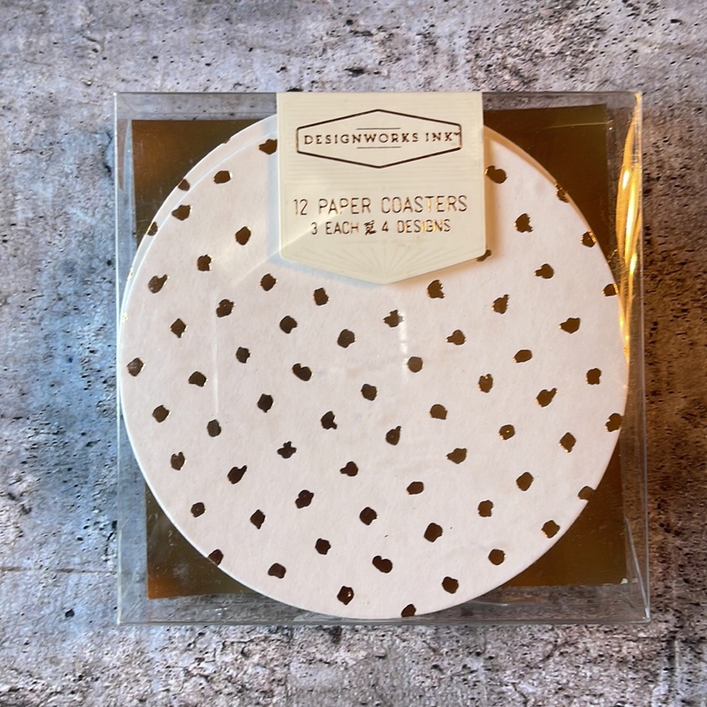 Designworks Ink Coaster Set - Picture 2 of 9